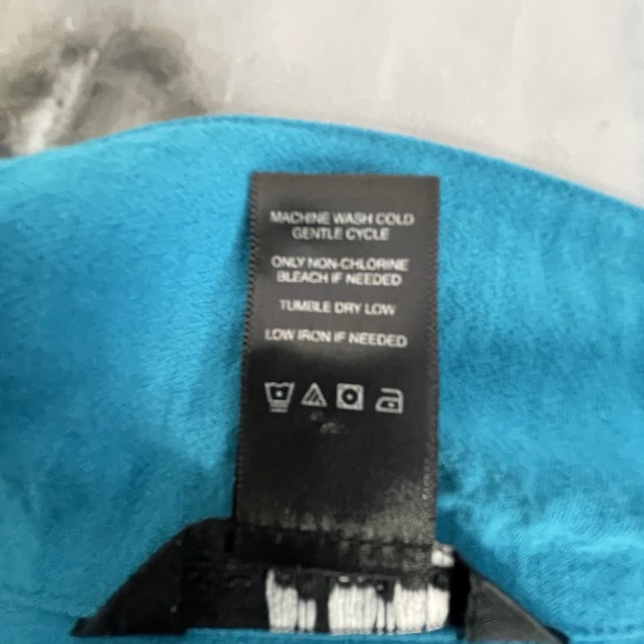 Ali Miles Tunic Size 1X Long Sleeve Women's Art To Wear Artsy Boho Rayon Stretch - Picture 10 of 14